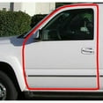 thumbnail image 4 of Body Mounted Door Weatherstrip Seal Front PAIR For 1999-2006 Cadillac Chevy GMC, 4 of 8