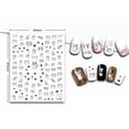 thumbnail image 3 of 6 Sheets Cute Cat Nail Art Stickers Cartoon Nail Decals 3D Nail Art Supplies Self-Adhesive Cat Cartoon Designer Nail Stickers Manicure Tips Acrylic Nails Decoration Accessories for Women Kids Girls, 3 of 4