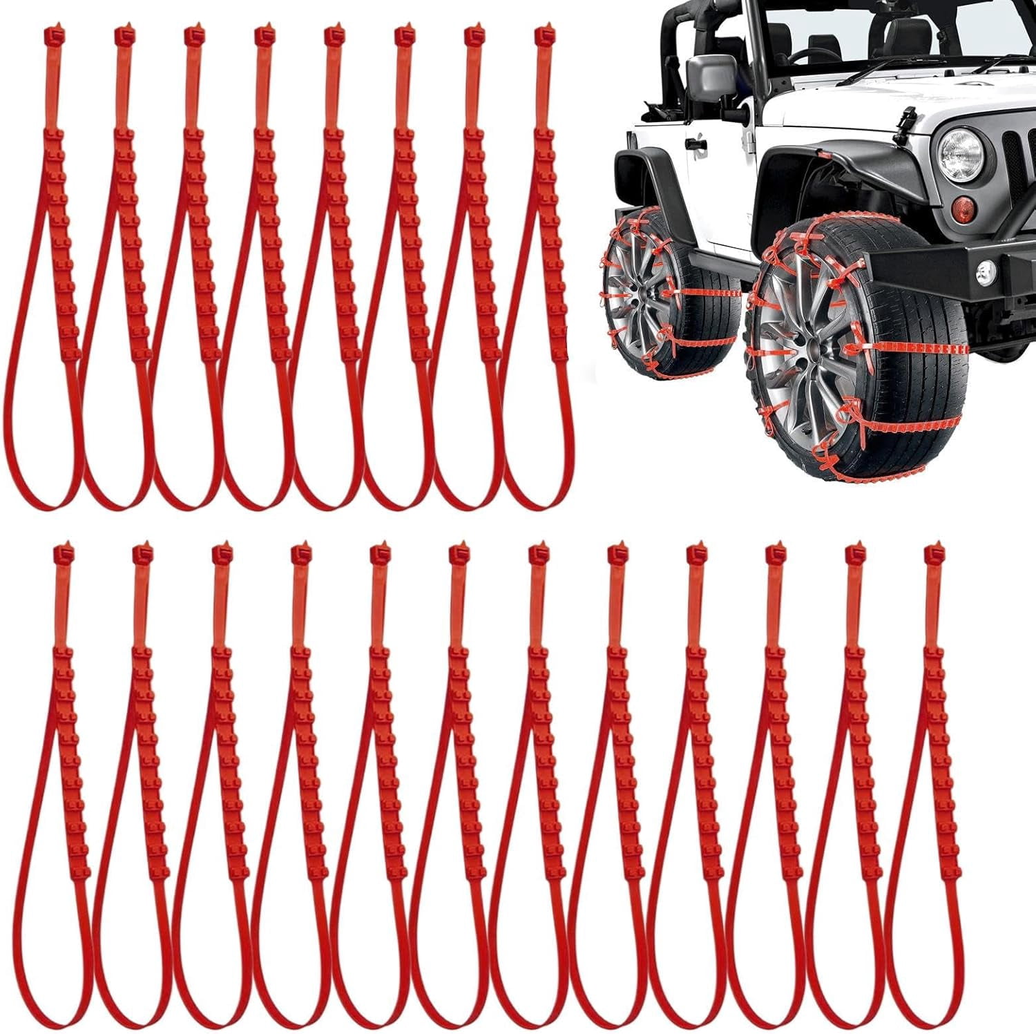 Auto-Trac, Snow Tire Chains, 232405 Series 2300 Pickup SUV, Pair