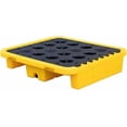 thumbnail image 3 of Leaking Platform, Modular Leakage Retention Pallet, Collection Tray (72x72x16cm) Yellow, 3 of 5