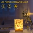 thumbnail image 1 of Lámpara de mesa recargable por USB, luz blanca cálida, mesita de noche, bonita para decoración del hogar JShteea El nuevo, 1 of 7