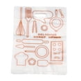 thumbnail image 1 of 100 Unidades de Bolsas de Plástico para Embalaje de Alimentos a Prueba de Aceite 18x24cm Zulema, 1 of 8