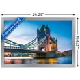 thumbnail image 3 of Timeless Visions - Tower Bridge Wall Poster, 14.725" x 22.375", Framed, 3 of 3