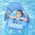 thumbnail image 2 of Entrenador de natación Baby Float en V Convey Mambobaby con toldo UPF50+, 2 of 9