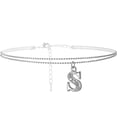thumbnail image 1 of WEIS Double Ligne Cristal de Strass Initiale Chevillet, 1 of 5