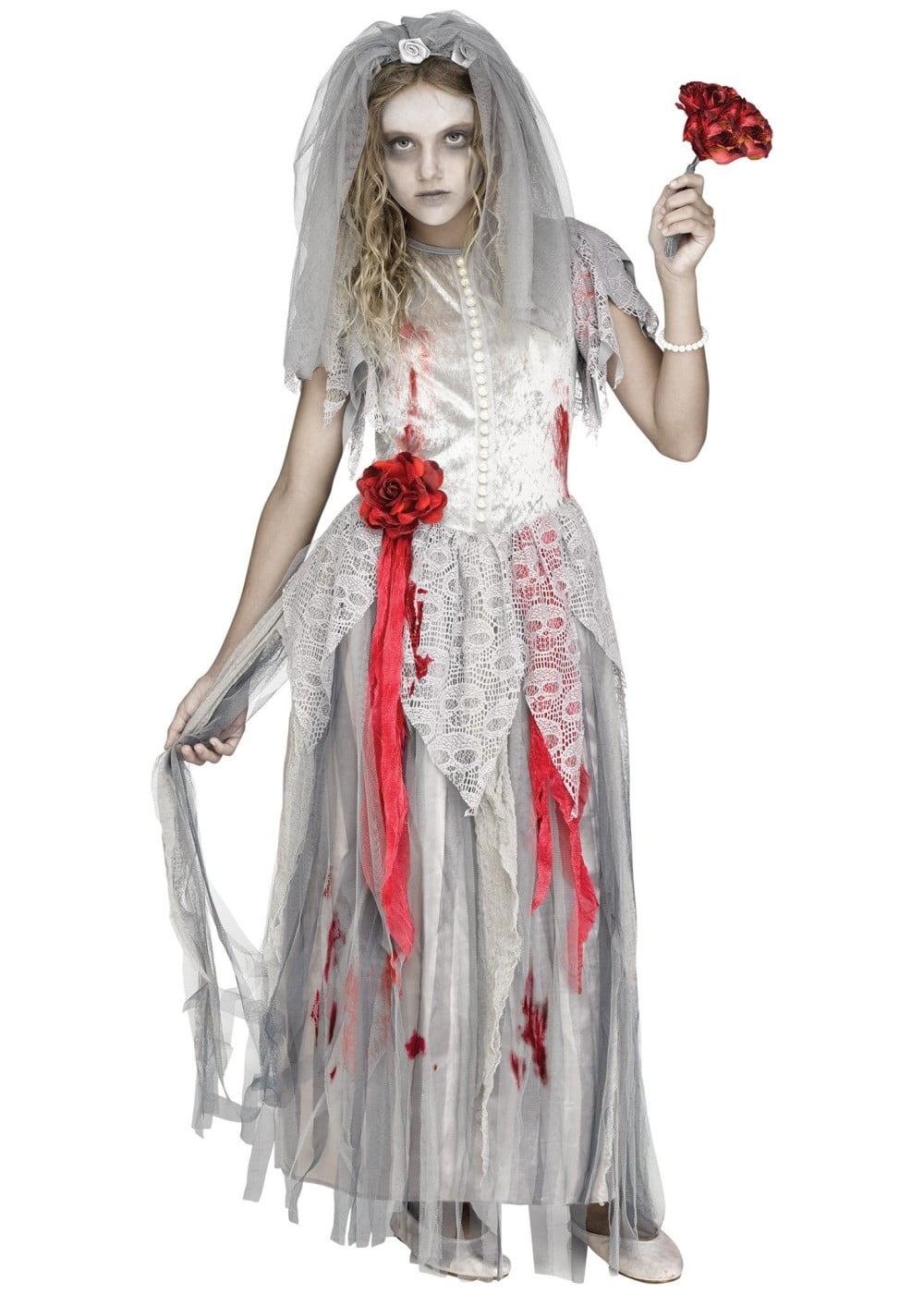 Zombie Bride Halloween Costume - Walmart.com - Walmart.com