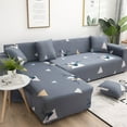 thumbnail image 5 of Elastic Sofa Slipcovers Sofa Covers for Living Room housse canape 1/2/3/4 Seat Couch Cover Stretch Sectional Furniture Protector, 5 of 7