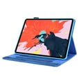 thumbnail image 5 of ELEHOLD PU Leather Folio Case For iPad mini (6th Generation) Kickstand Shockproof Cover, with Credit Card Holder & Pencil Holder, Auto Sleep&Weke -Blue, 5 of 6