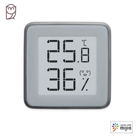 

Douself Douself Digital BT Thermometer and Hygrometer Electronic-INK Screen Room Thermometer and Humidity Gauge with Temperature Humidity Monitor 3-Month Data Storage MHO-C401