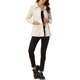 thumbnail image 2 of Chaquetas utilitarias para mujeres INSPIRE CHIC con cintura ajustable, bolsillos con solapa, chaquetas con cremallera y botón en color albaricoque, talla 2XL, 2 of 6