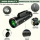 thumbnail image 2 of QUTETN 10X40 Portable High-Power HD Monocular Telescope with 10X Magnification, Suitable for Outdoor Travel, Camping, Bird Watching, Concerts, And As a Festival Gift., 2 of 4