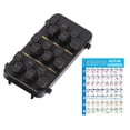 thumbnail image 2 of de guitarra acústica de guitarra Sistema de aprendizaje Accesorio kits de guitarra acústica Enseñanza Entrenamiento Yuyangstore Sistema de acordes de guitarras, 2 of 8
