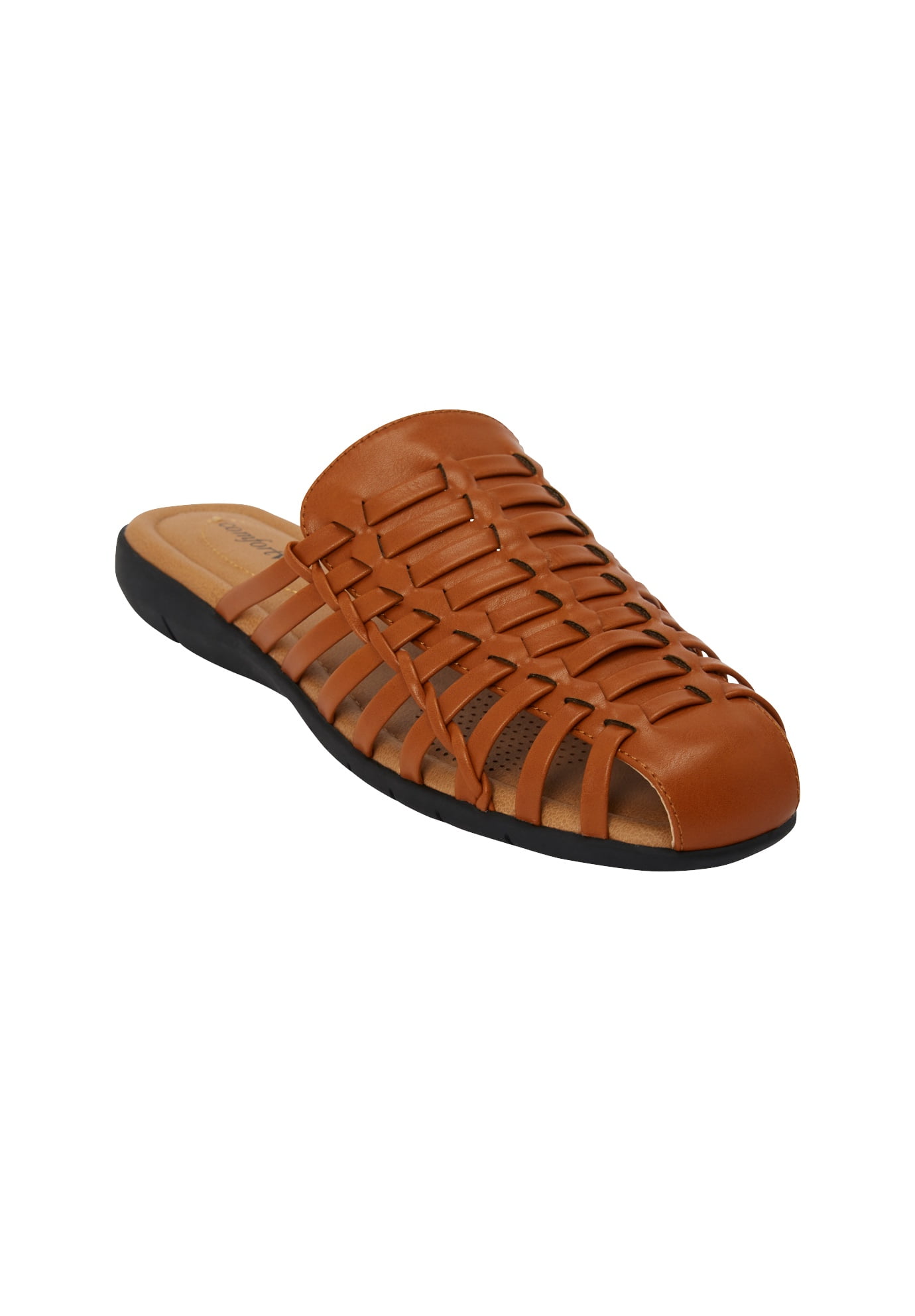 wide width mule slides