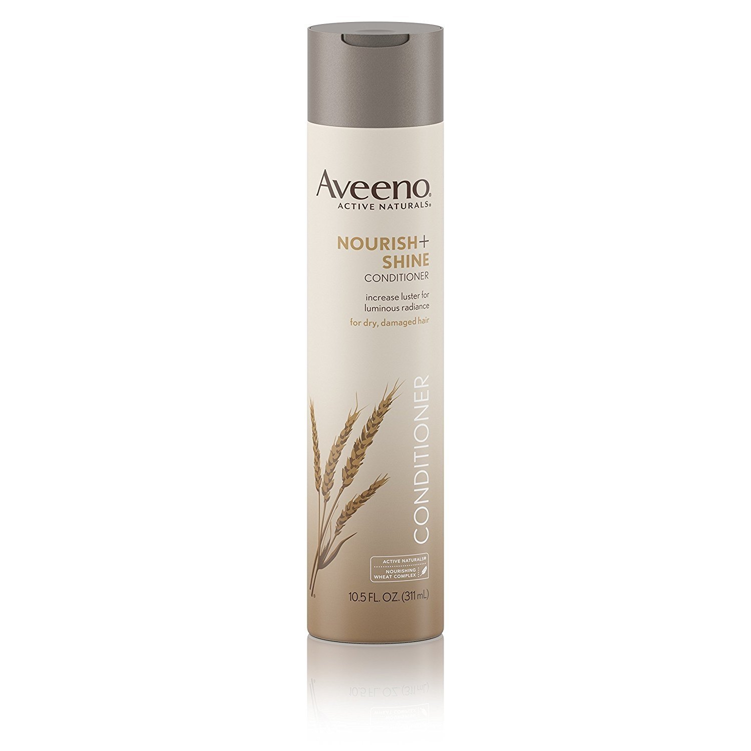 Aveeno Nourish+ Shine Illuminating Conditioner For Shiny Hair, 10.5 Fl