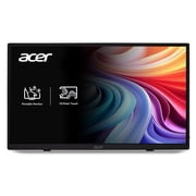Acer 15.6 Portable Touch Screen Monitor, IPS Full HD (1920x1080), 60Hz, Black, PM161QT bmiuuux