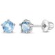 thumbnail image 1 of Pendientes In Season Jewelry de plata de ley 925 para niñas, 1 of 6