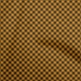 thumbnail image 1 of oneOone Georgette Viscose Orange Fabric Check Craft Projects Decor Fabric Printed By The Yard 42 Inch Wide, 1 of 4