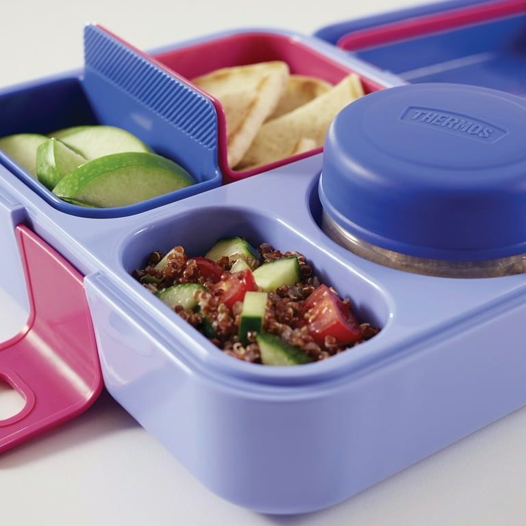  THERMOS Kids Freestyle Kit Purple Food Storage System, 8 piece  set : Home & Kitchen