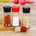 thumbnail image 4 of 30x Spice Jars with Shaker Lid Empty Spice Shaker for Sugar Seasonings Spice Red, 4 of 4