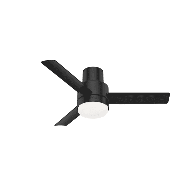 44in Gilmour Ceiling Fan In Flat Matte Black With Led Light Kit Com 44in Gilmour Ceiling Fan In Flat Matte, Why Does My Hunter Ceiling Fan Light Flicker