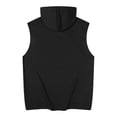 thumbnail image 7 of BRGZLK Men's Workout Hooded Tank Tops Sleeveless Gym Training Hoodies Bodybuilding Muscle Cut Off T Shirt, 7 of 7
