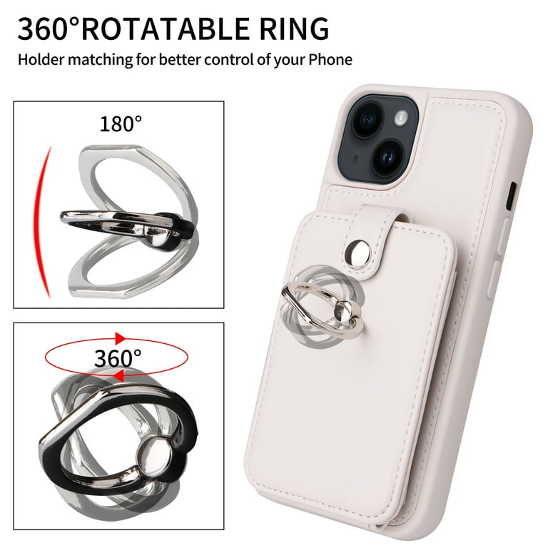 TECH CIRCLE PU Leather Case for iPhone XS iPhone X 2018