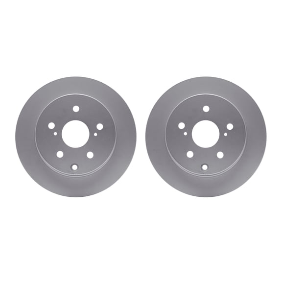 Dynamic Friction Company Rear Geospec Brake Rotors 4002-76050