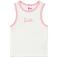 thumbnail image 3 of Barbie Womens Pink Vest and Shorts Pyjama Set, 3 of 5