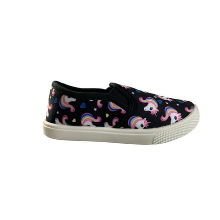 

Princess Girls Slip On Shoes Unicorn Toddler Sneakers