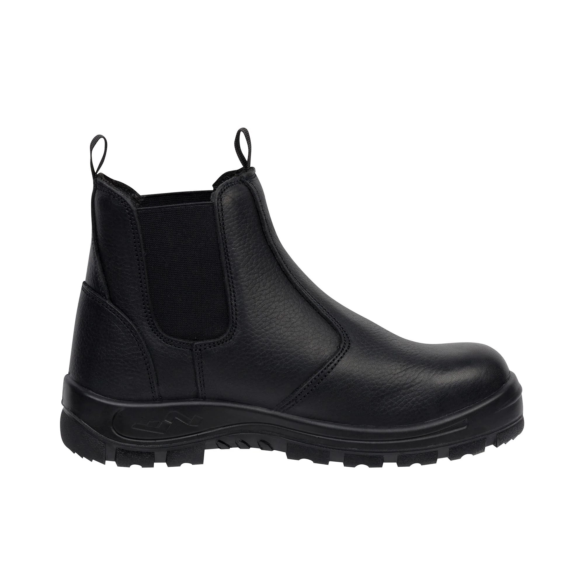 Genuine Grip Work Romeo Boots, Composite Toe, Black Leather, ASTM