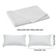 thumbnail image 3 of Juego de sábanas planas con 2 fundas de almohada, sábanas de poliéster suave tamaño Queen de 98x90 pulgadas, color liso, resistentes a la decoloración, lavables, ropa de cama para el hogar y el, 3 of 6
