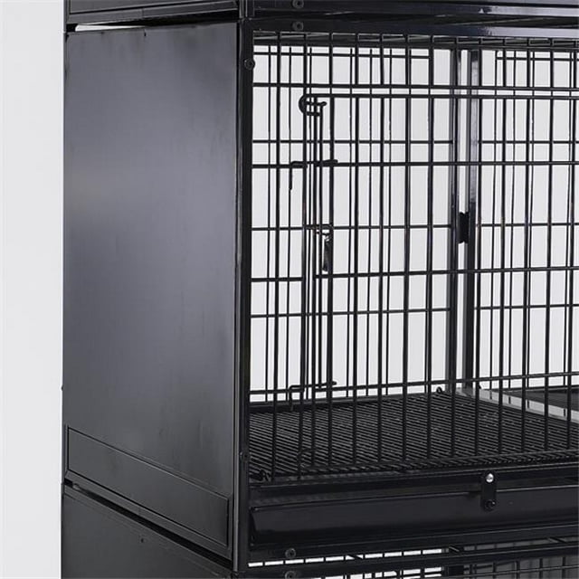 Petedge ZW993 17 Modular Cage Side Panels 2/Set Black S