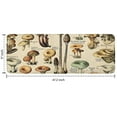 thumbnail image 7 of Brown Mushroom Label Light Pattern Kitchen Rug Mat,Kitchen Runner Rugs Non Skid Washable,Decorative Kitchen Floor Mats for Kitchen,Sink,Laundry,17"x47.2", 7 of 7
