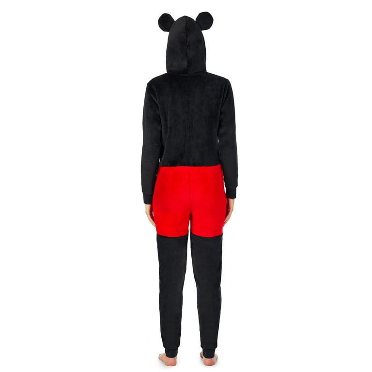 Richard Leeds Women s Disney Dress Like Mickey Mouse Onesie Hooded