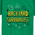 thumbnail image 3 of Instant Message - Backyard Survivalist - Toddler & Youth Short Sleeve Graphic T-Shirt, 3 of 6