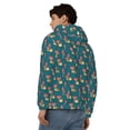 thumbnail image 4 of Naloa Frog and Mushrooms Men’s Hoodies, Zip up Hoodie, Sweatshirts,Hoodies for Men Sizes S-3XL-X-Large, 4 of 5