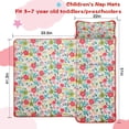 thumbnail image 5 of Pioneer Flower Floral Print Pattern Toddler Nap Mats for Kids Preschool,Sleeping Mat Bag or Kids,Toddler Sleeping Bag,Toddler Nap Mat or Daycare, 5 of 6