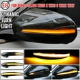 thumbnail image 1 of 2pcs Dynamic Blinker For Mercedes Benz C E S GLC W205 X253 W213 W222 V Class W447 LED Turn Signal car light Side Mirror Indicator, 1 of 5