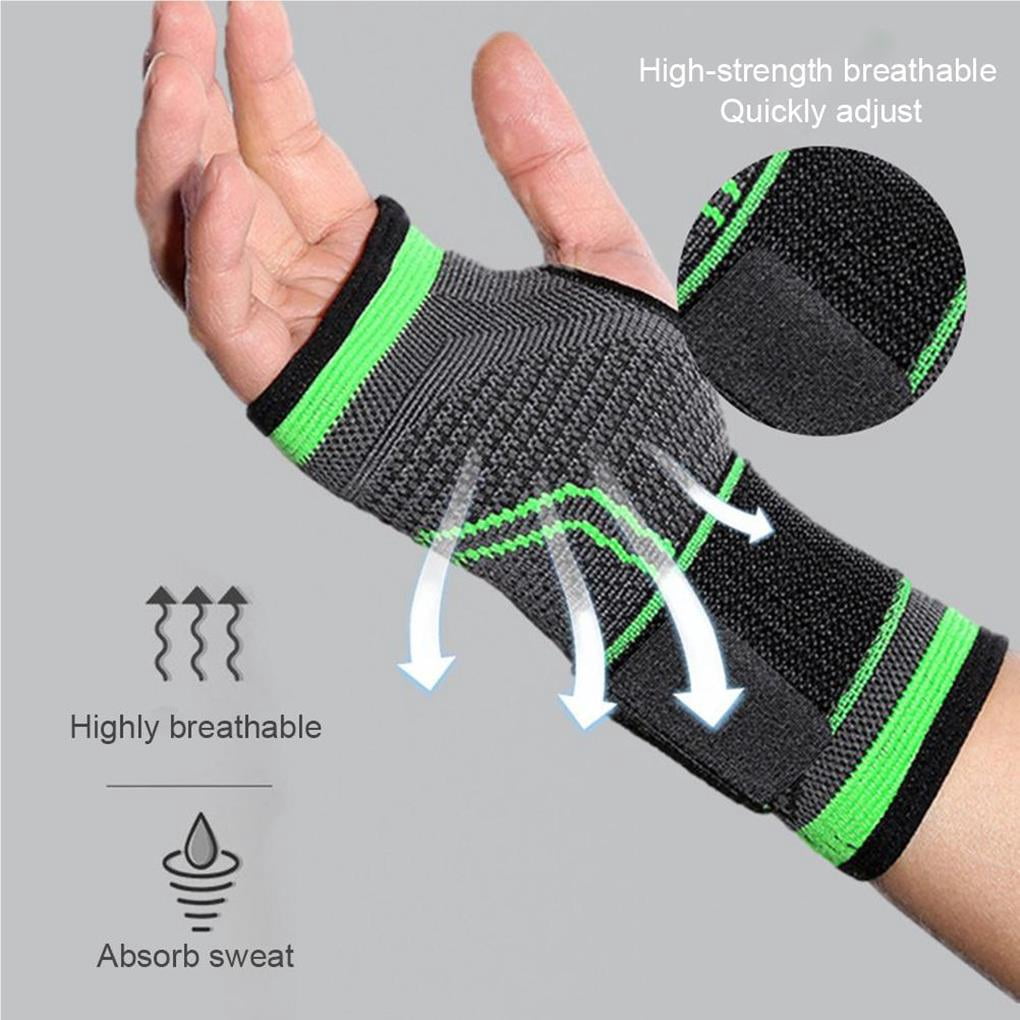 unbranded Wrist Support Sleeves Nylon Adjustable Palm and Hand Rest