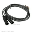thumbnail image 2 of TABLETREANDS Cable De Audio A 2Xlr Macho Para Uso Diario Con Excelente De Sonido Y Conectores Robustos, 2 of 7