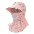 thumbnail image 3 of Chapeaux de Soleil pour Femmes - Chapeau de Soleil d'Été Décontracté avec Sangle Réglable et Grand Visière pour Activités Extérieures, 3 of 3