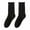 Black, variant on Womens Retro Color Thin socks - Breathable Soft Casual Socks Comfort Above Ankle Socks