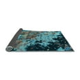 thumbnail image 2 of Ahgly Company Indoor Square Oriental Light Blue Industrial Area Rugs, 6' Square, 2 of 4