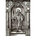 thumbnail image 3 of Durer, Albrecht 14x18 Black Modern Framed Museum Art Print Titled - St Sebald In The Niche, 3 of 5