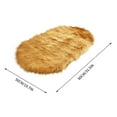 thumbnail image 2 of Tahtuvzn Home Decor Soft Faux Sheepskin Area Rugs for Bedroom Floor Carpet Rug Bedside Rugs, 2 of 6
