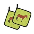 thumbnail image 1 of Carolines Treasures BB7671PTHD Mule Vert Paire de Porte-Pots, 1 of 1