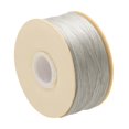 thumbnail image 6 of The Beadsmith Nymo Thread – 10-Pack Sterling Color – Size D, .30mm Diameter, 64 Yard/58.5 Meter Spool – Made of Nylon – Bead Embroidery & Weaving, Off Loom & Loom Work and DIY Craft Projects, 6 of 8