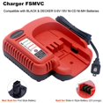 thumbnail image 2 of Cargador de Batería Biswaye BDFC240 Rápido 9.6V-24V, 2 of 9