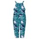 thumbnail image 5 of Mono informal suelto con estampado de tiras y bolsillo con animales lindos para mujer Pompotops qyievc671, 5 of 6