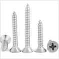 thumbnail image 3 of Tornillo de acero inoxidable 304, tornillo de rosca de cabeza plana, tornillo de rosca de cabeza avellanada M3M4.2M5, 3 of 5